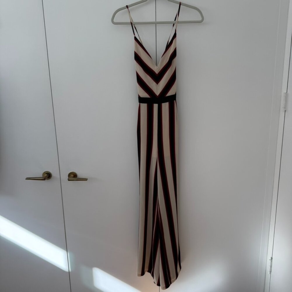Leeli + Lou Striped Jumpsuit